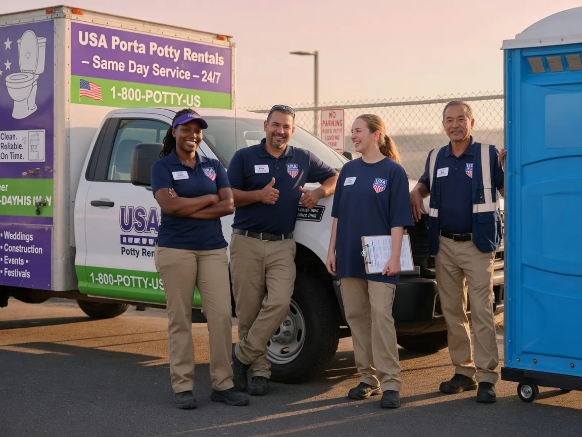 Porta Potty Rental company in Santa Margarita, CA